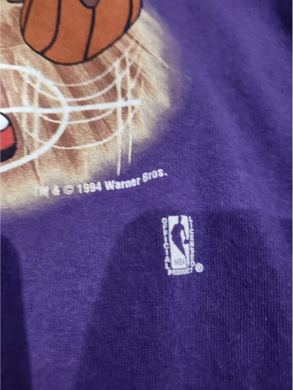 Looney Tunes Phoenix Suns Vintage Rare Sweatshirt Pullover Size Small Mens